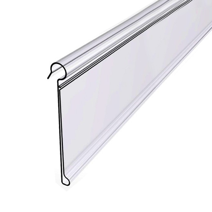 Ценникодержатели профильные для сетчатых полок и корзин